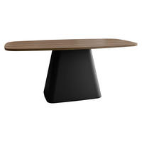 COUCHTISCH Noa - Nussbaumfarben/Schwarz, Holzwerkstoff/Metall (60/120/48cm) - MIRJAN24