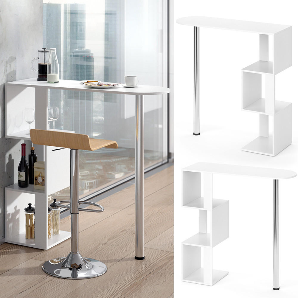 BARTISCH Vincent Weiß 113 x 39.8 cm - Weiß, Holzwerkstoff (113/111.8/39.8cm) - Vicco