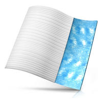 GELSCHAUM TOPPER 160/190 cm - 6cm Höhe & Toledo Bezug - Weiß, Textil (160/190cm) - AM Qualitätsmatratzen