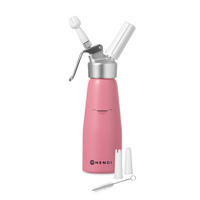 SAHNESPENDER Pastellrosa - 500 ml - Pink, Metall (2/26/1cm) - Hendi