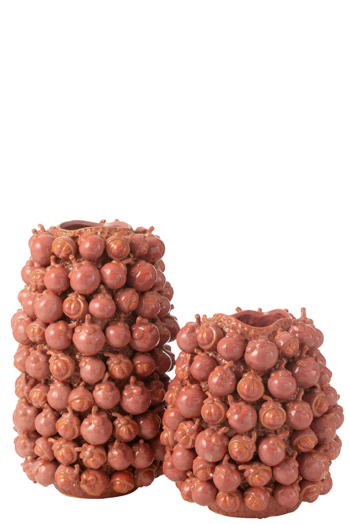 VASE SHIZI - Töpferei - Lila - L - Ø 30.5 cm - Lila, Keramik (49cm) - J-Line