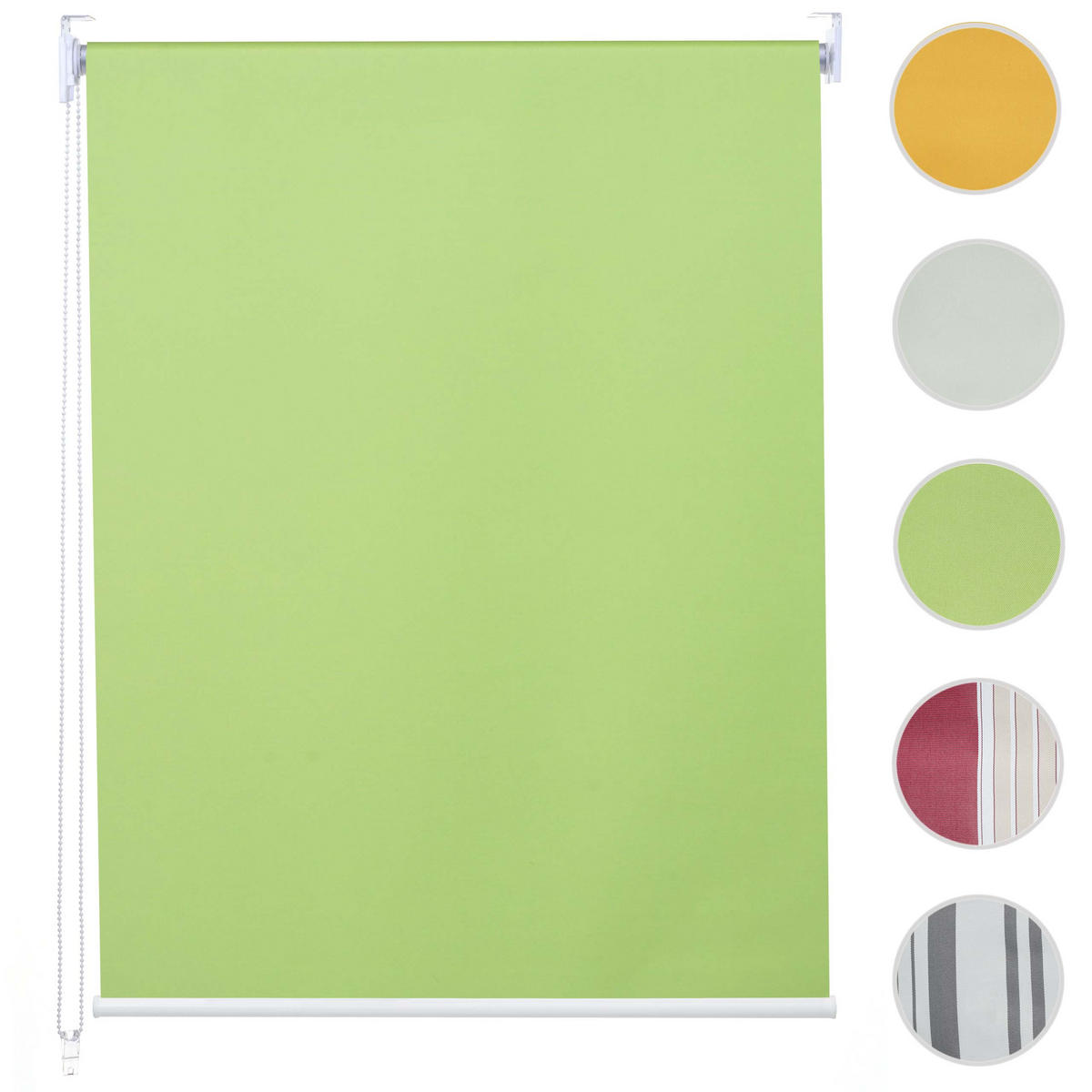 ROLLO BLICKDICHT Hellgrün - Hellgrün, Textil (40/160/7cm) - MCW