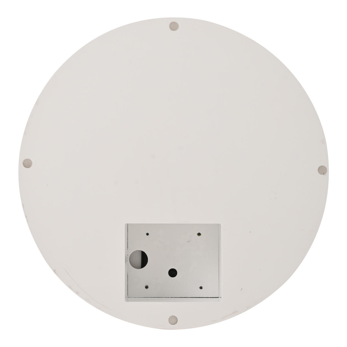 COUCHTISCH DE-165 Drehbar mit LED Weiß - Weiß, Holzwerkstoff (70/70/36cm) - ComfortXL