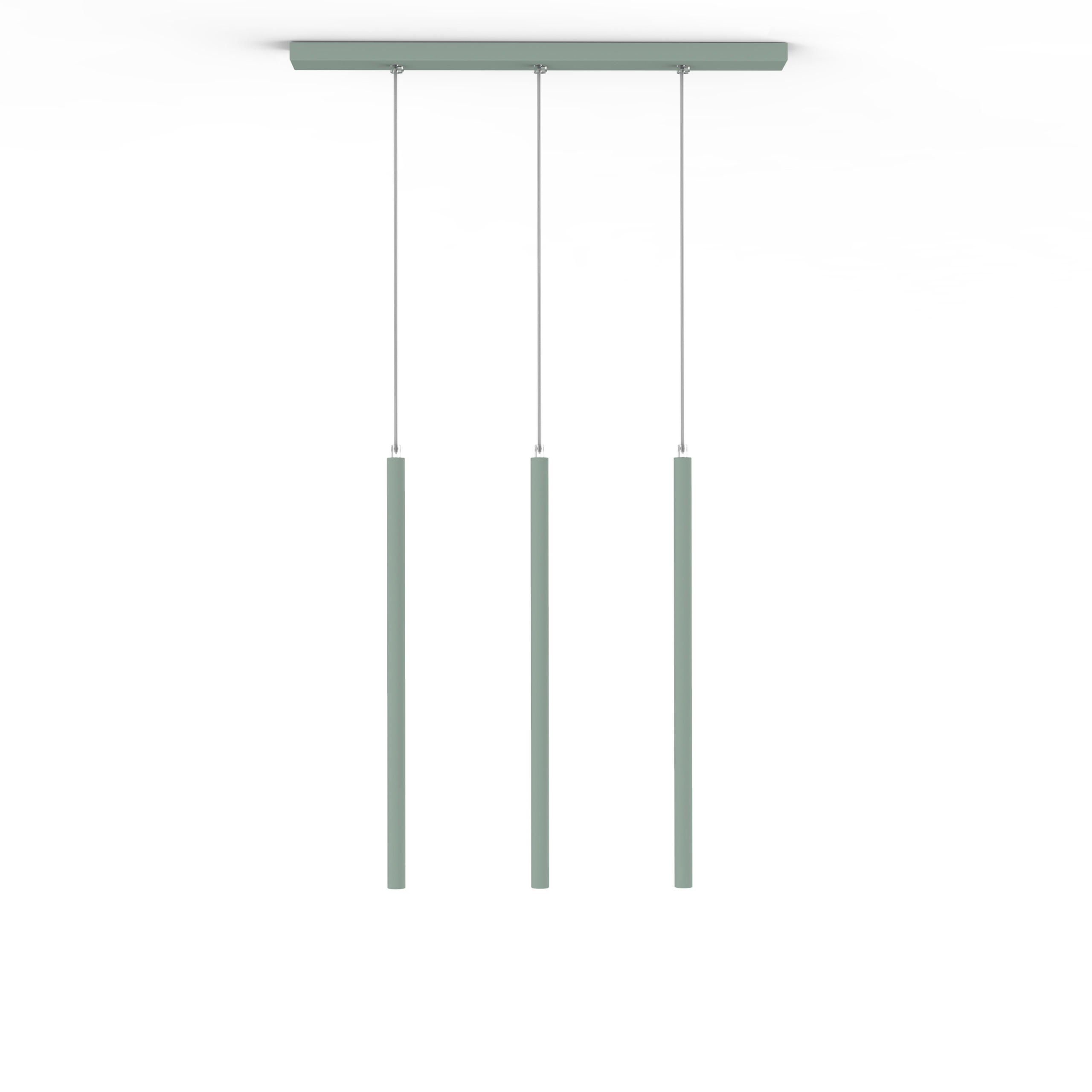 Lumicom Led-Hängeleuchte Grün 70x60x6 cm
