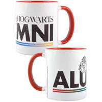 KAFFEEBECHER Harry Potter Hogwarts Alumni Weiß 320 ml - Weiß, Keramik (0.32L) - United Labels