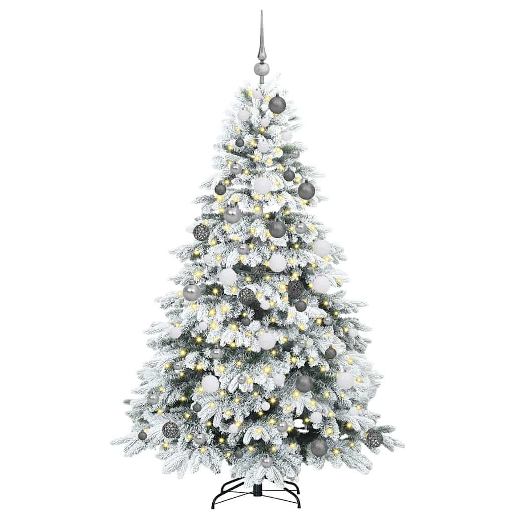 vidaXL Weihnachtsbaum Weiß 180 cm