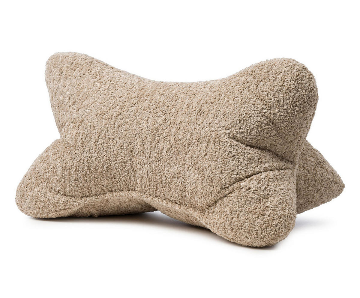 LESEKISSEN Glam TAUPE 40X25CM - Taupe, Textil (40/25cm) - Ambiente Trendlife by Gözze