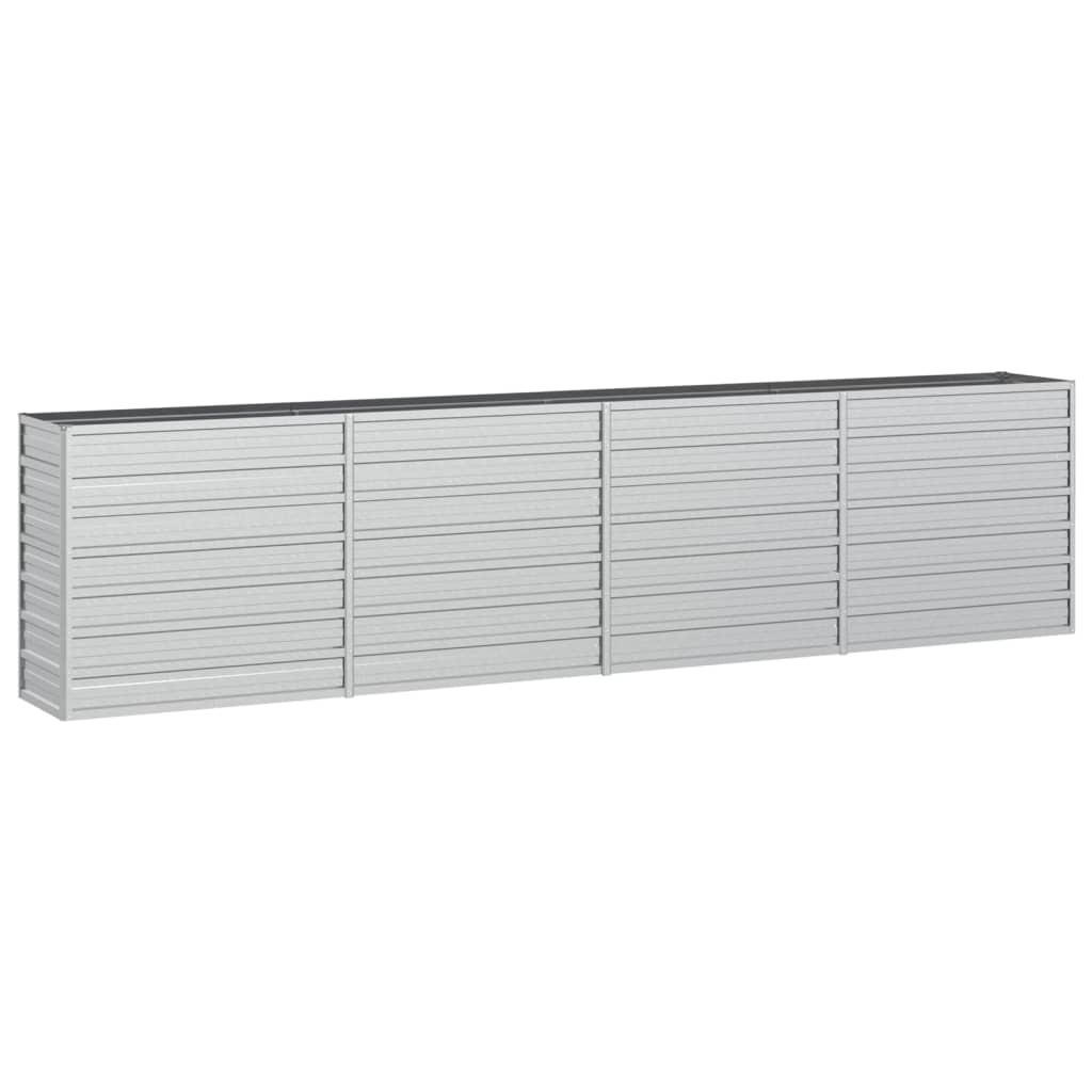 Deluke Hochbeet Silber 320x77x40 cm