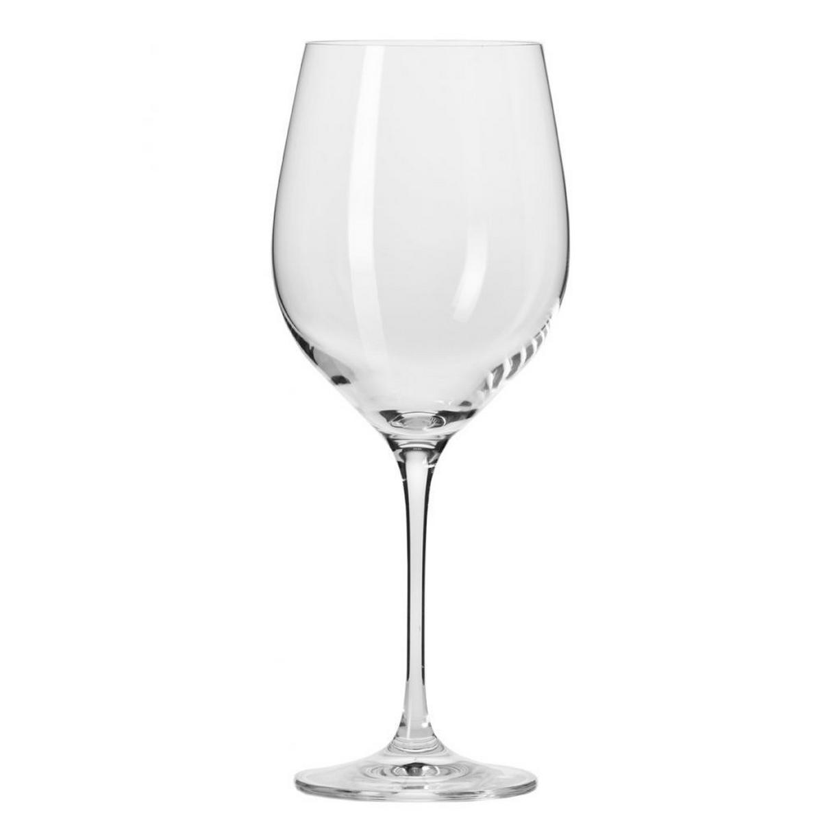 ROTWEINGLÄSER, 6er-Set, 530 ml - Transparent, Glas (0.53L) - Krosno Glass