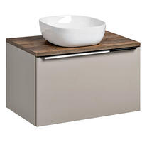WASCHTISCH Puebla-56 - Beige, Holzwerkstoff (80/64/46cm) - Lomado