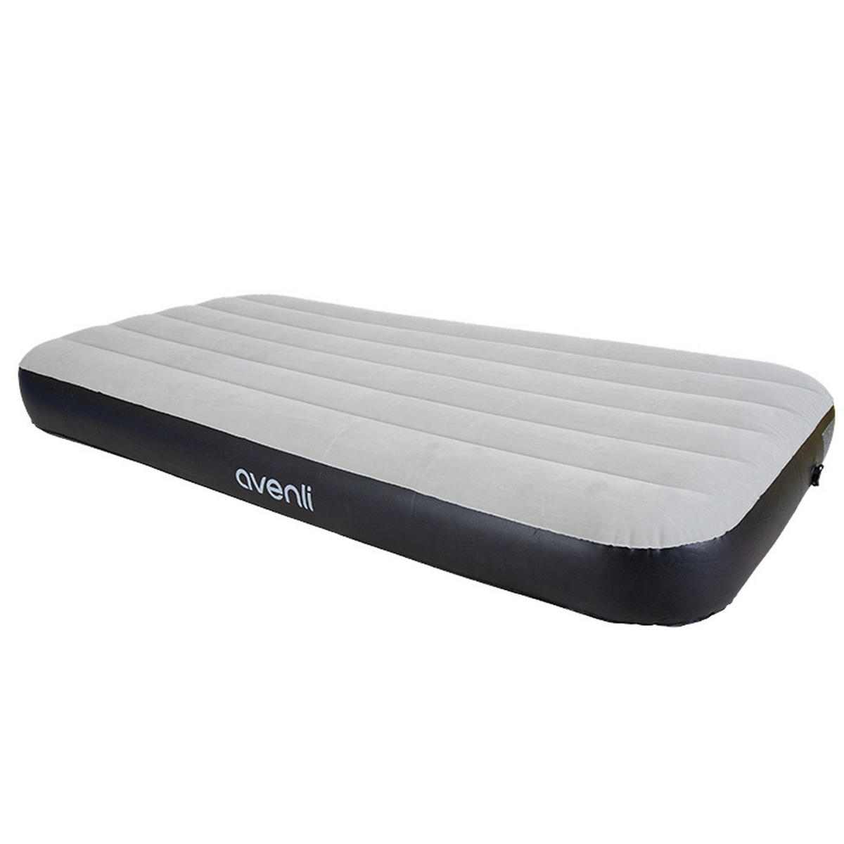 LUFTBETT Luftmatratze Camping BeamRest grau 191x99x25cm - Grau, Kunststoff (99/191cm) - Avenli