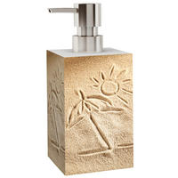 SEIFENSPENDER Sunshine - Beige, Kunststoff (8/16/8cm) - Sanilo
