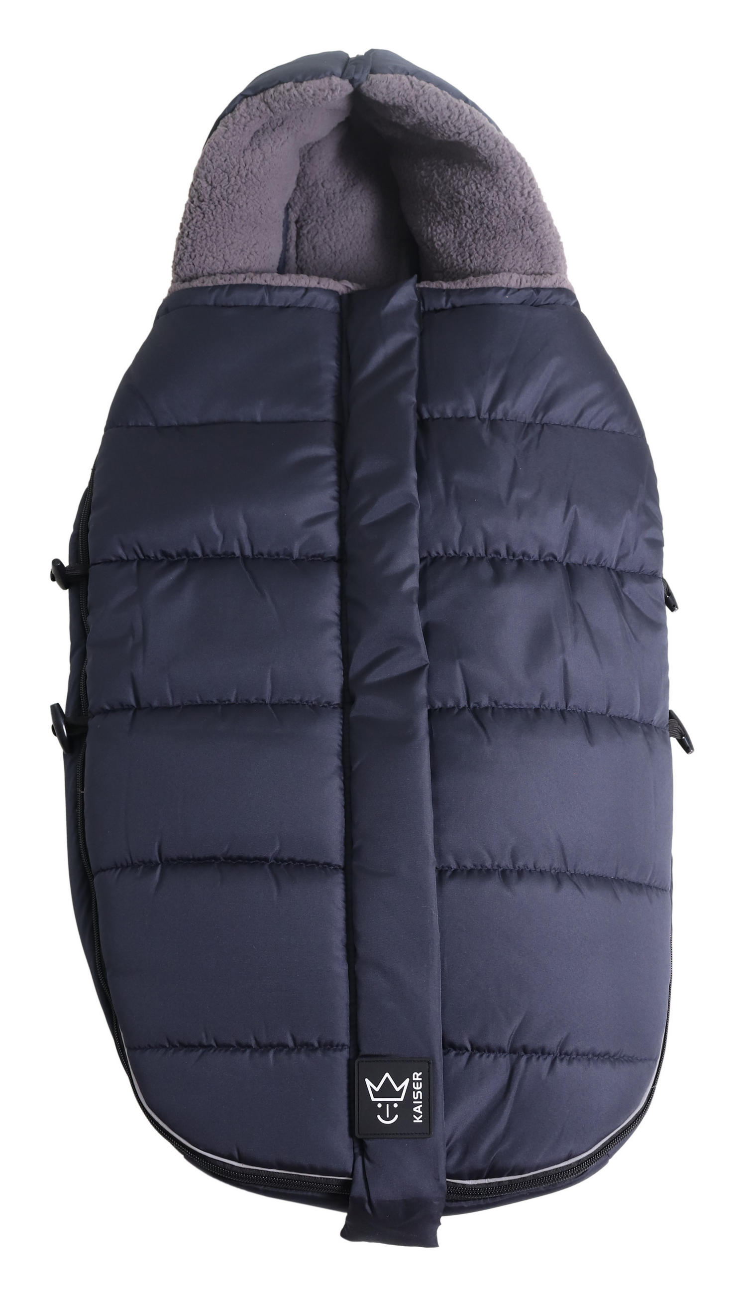 Kaiserbaby Kinderwagen-Fusssack Dunkelblau 48x7x105 cm