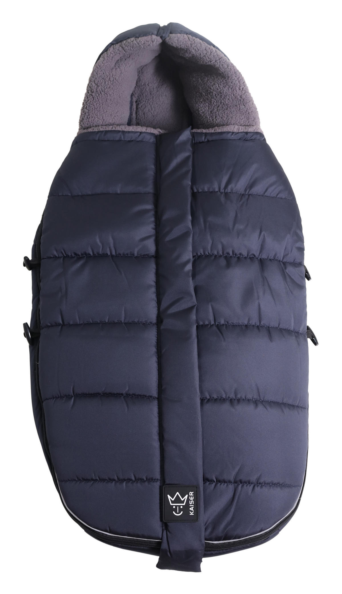 KINDERWAGEN-FUSSSACK Mila, navy - Dunkelblau, Textil (48/7/105cm) - Kaiserbaby