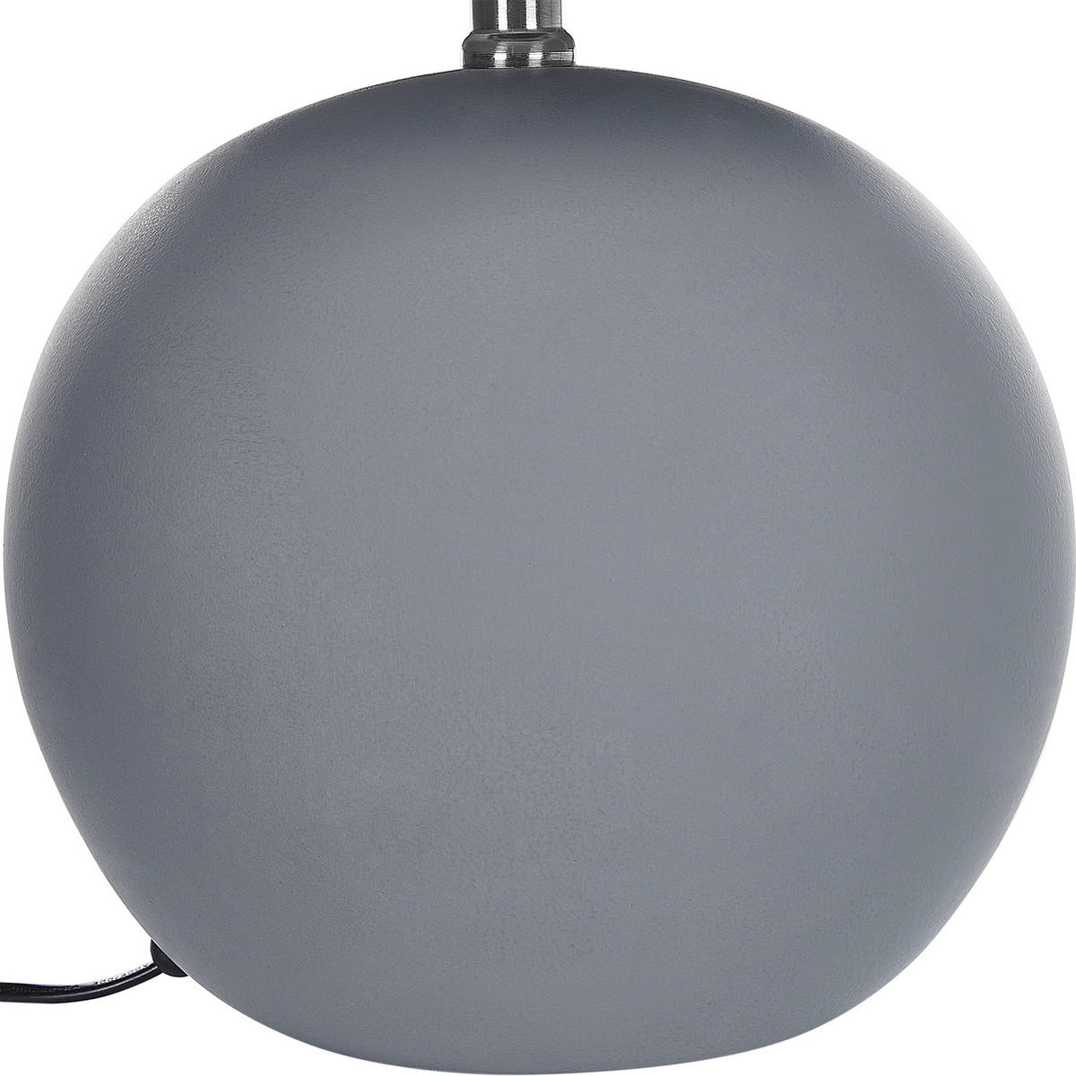TISCHLAMPE Areoso 30/30/43 cm - Grau, Keramik (30/30/43cm) - Beliani