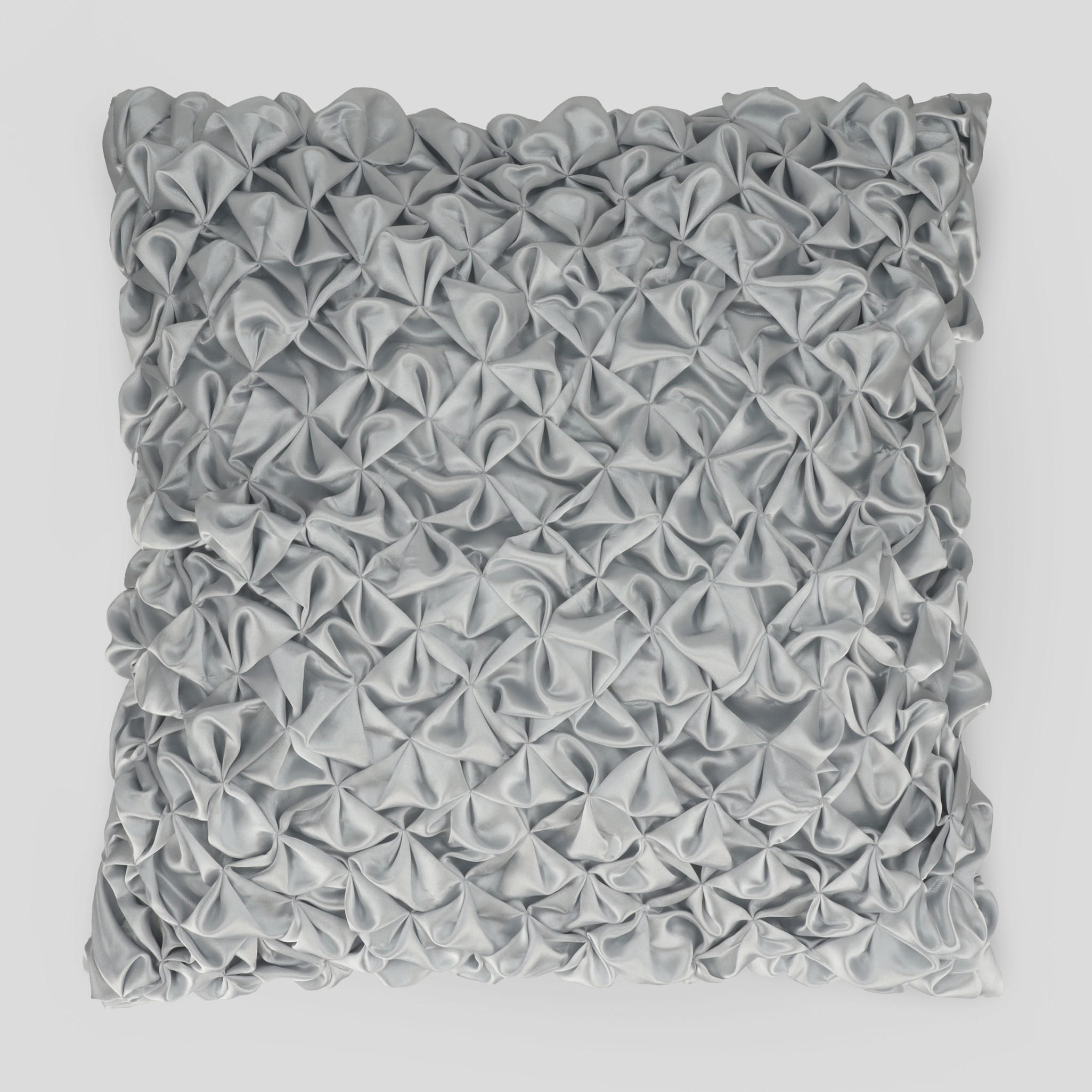 KISSENBEZUG Glamo - Hellgrau, Textil (45/45cm) - home&you