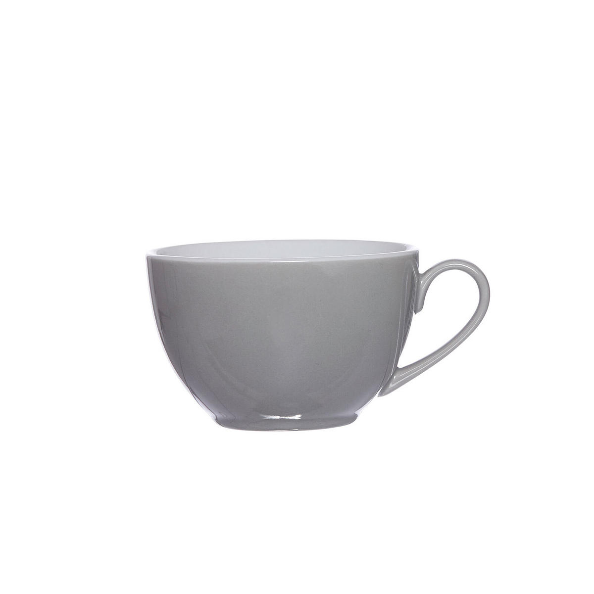 KAFFEESERVICE Doppio grau 18-tlg. - Grau, Keramik (2/2/2cm) - Ritzenhoff Breker