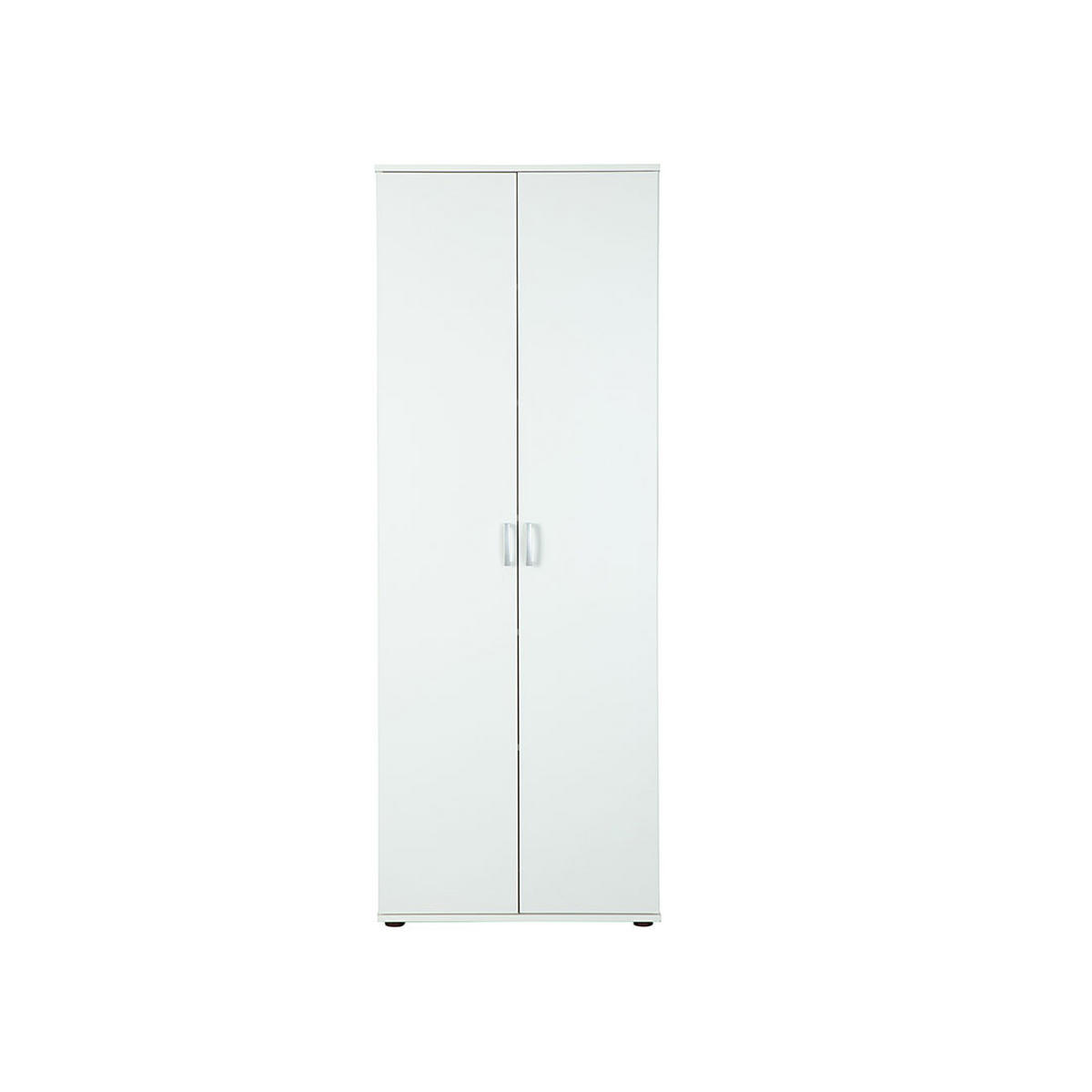 GARDEROBENSCHRANK weiß - Weiß, Holzwerkstoff (70/189/34cm) - ebuy24