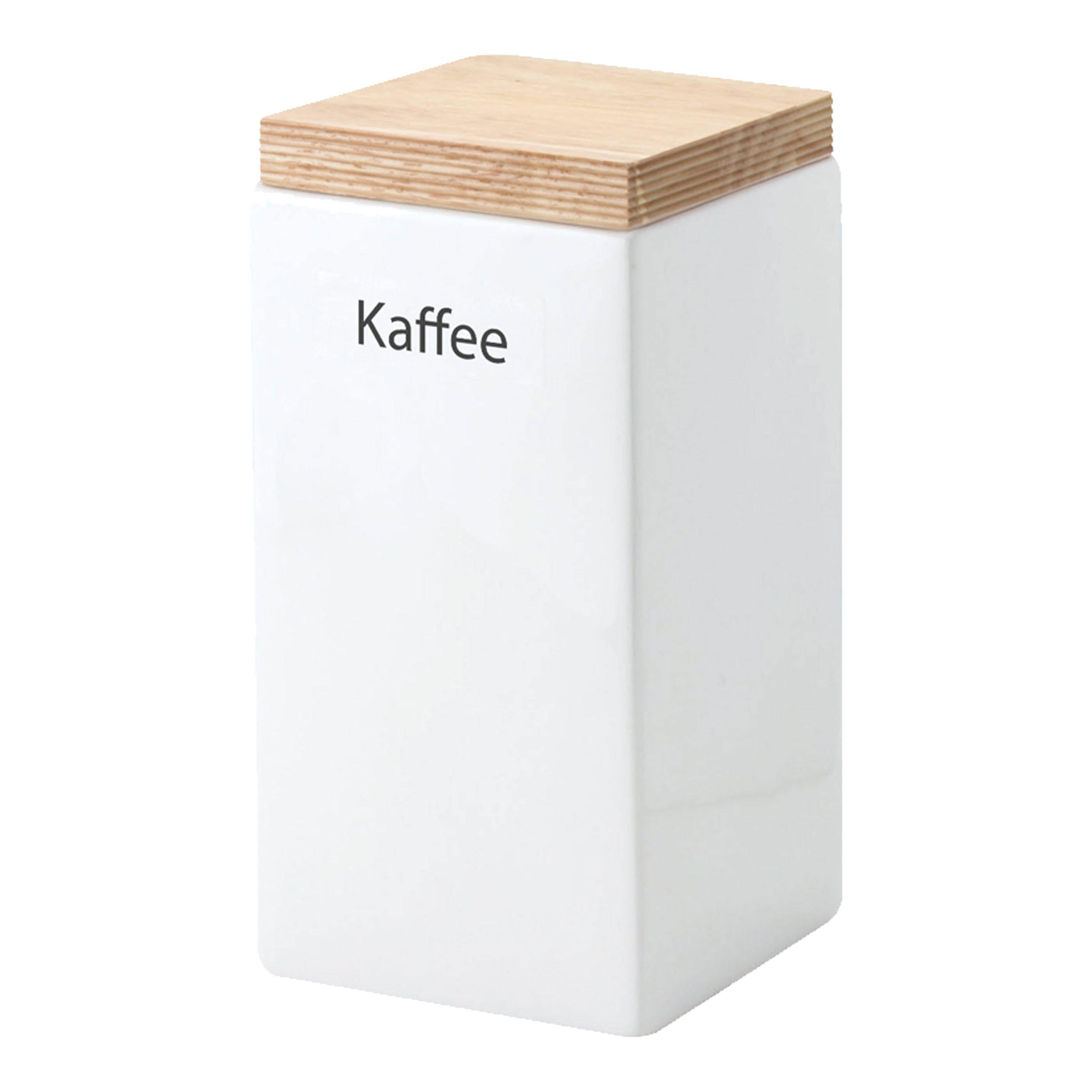 VORRATSDOSE quadratisch, Weiß, 1.2 L - Weiß, Keramik (10/20/10cm) - Continenta