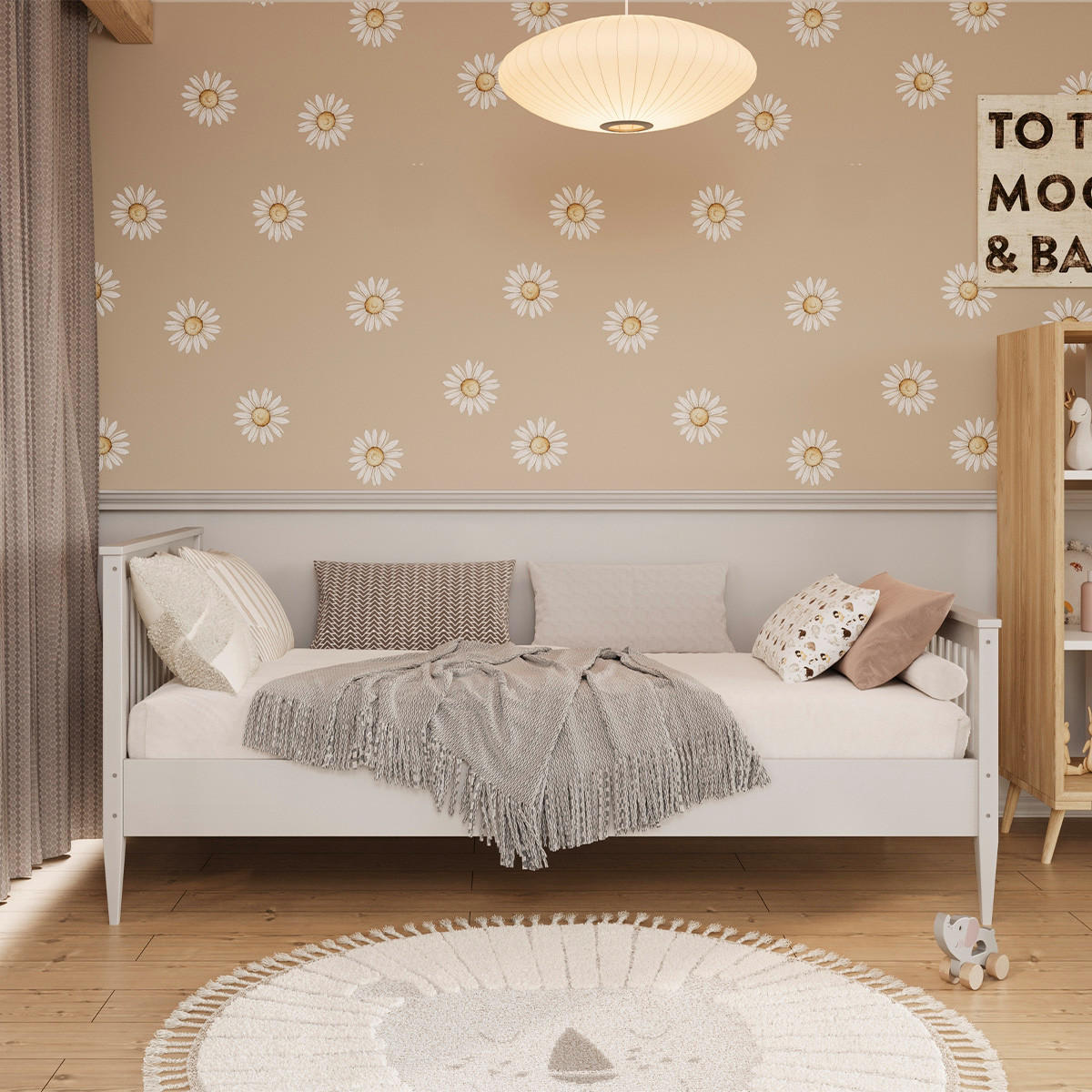 KREVET 90/200 Emilia Bijeli - bijela, drvo (90/200cm) - Petits-meubles