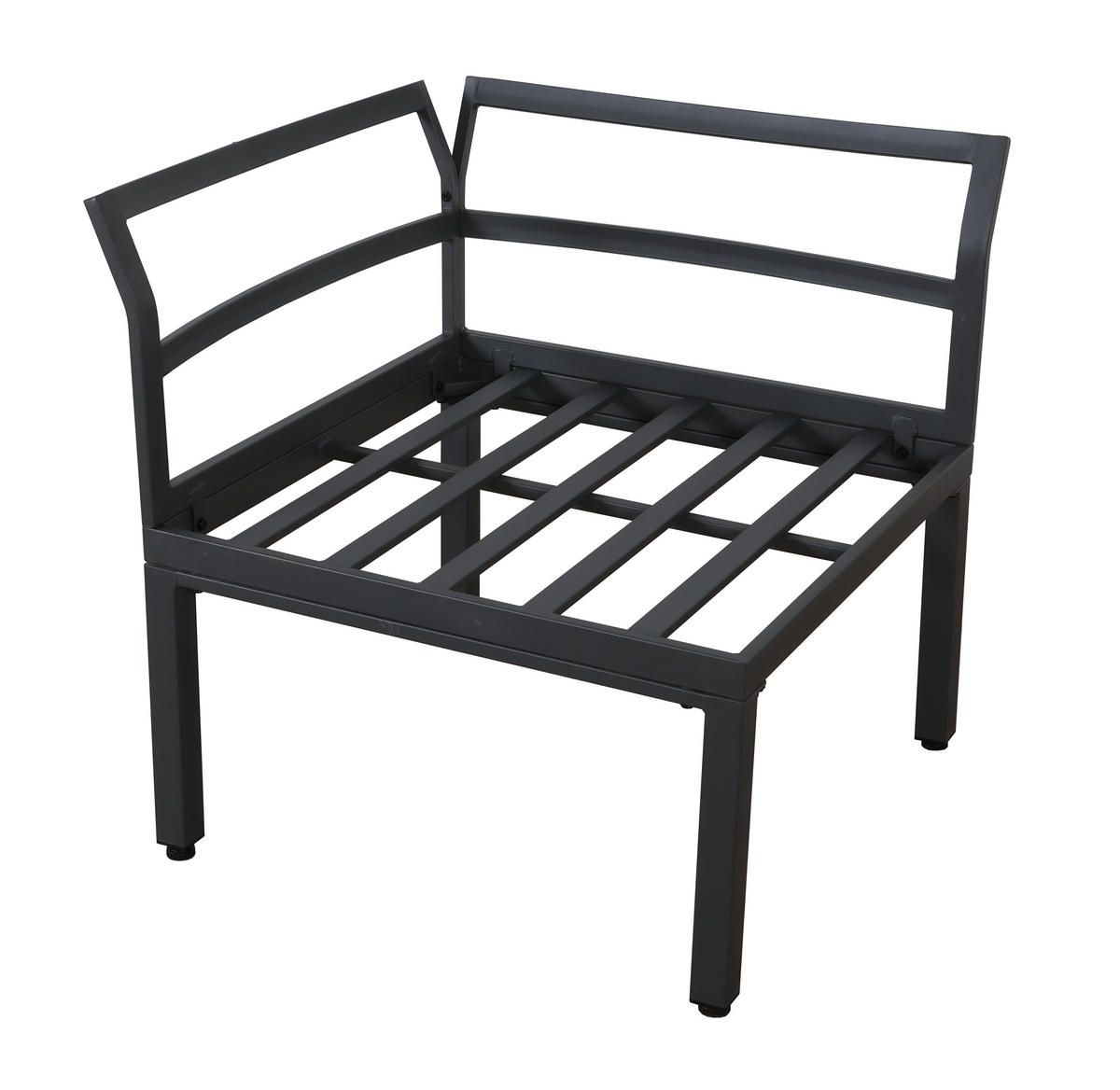 GARTEN-LOUNGESERIE 6-7 Personen Beige - Grau, Metall - ComfortXL