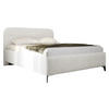 POLSTERBETT Holly - Creme/Schwarz, Holz/Textil (140/200cm) - MIRJAN24