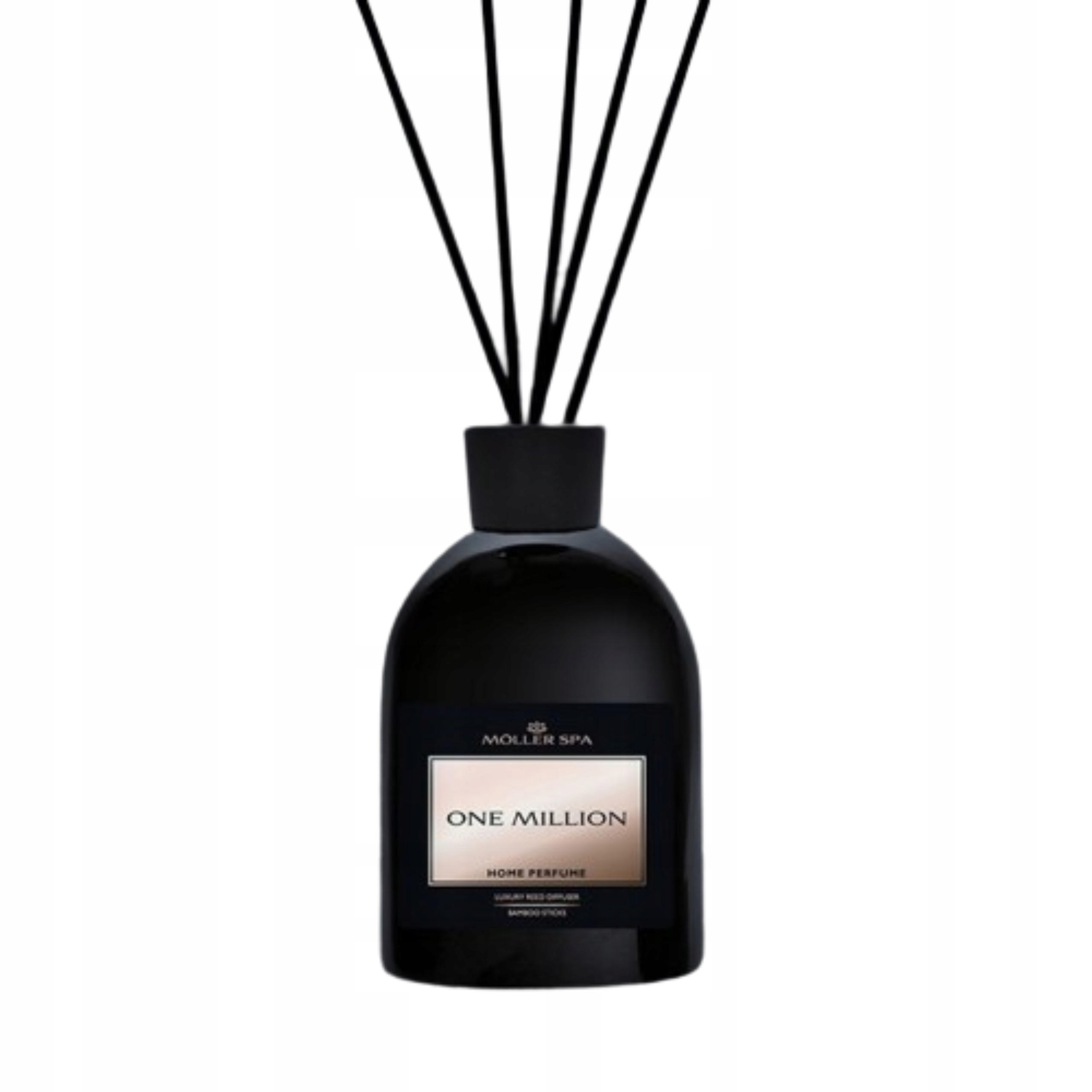 DIFFUSOR – One Million 250 ml - Schwarz, Glas/Holz (0.1/0.1/20cm) - Matkam Möbel