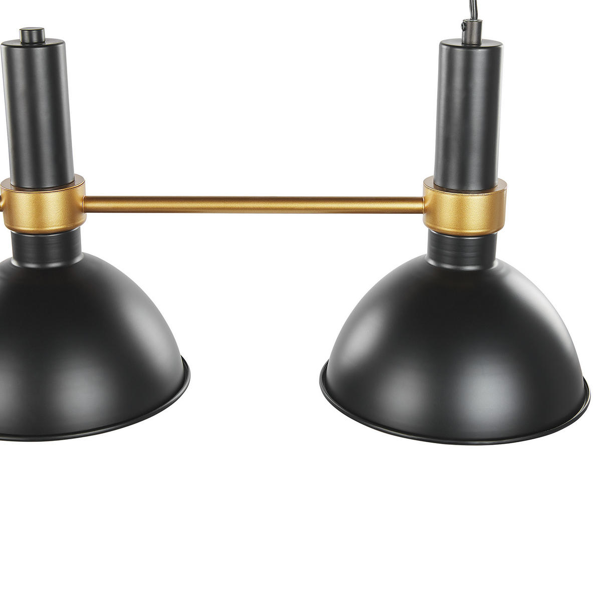 HÄNGELEUCHTE Beles 20/82/107 cm - Schwarz, Metall (20/82/107cm) - Beliani