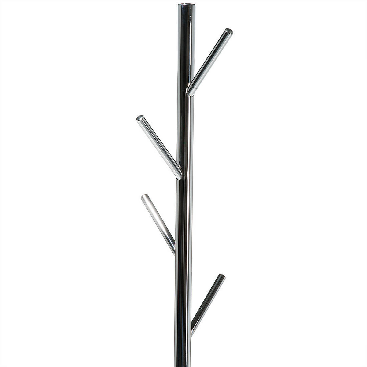 KLEIDERSTÄNDER Chromstahl silber 170 cm Allen - Silberfarben, Metall (28/170/28cm) - Beliani