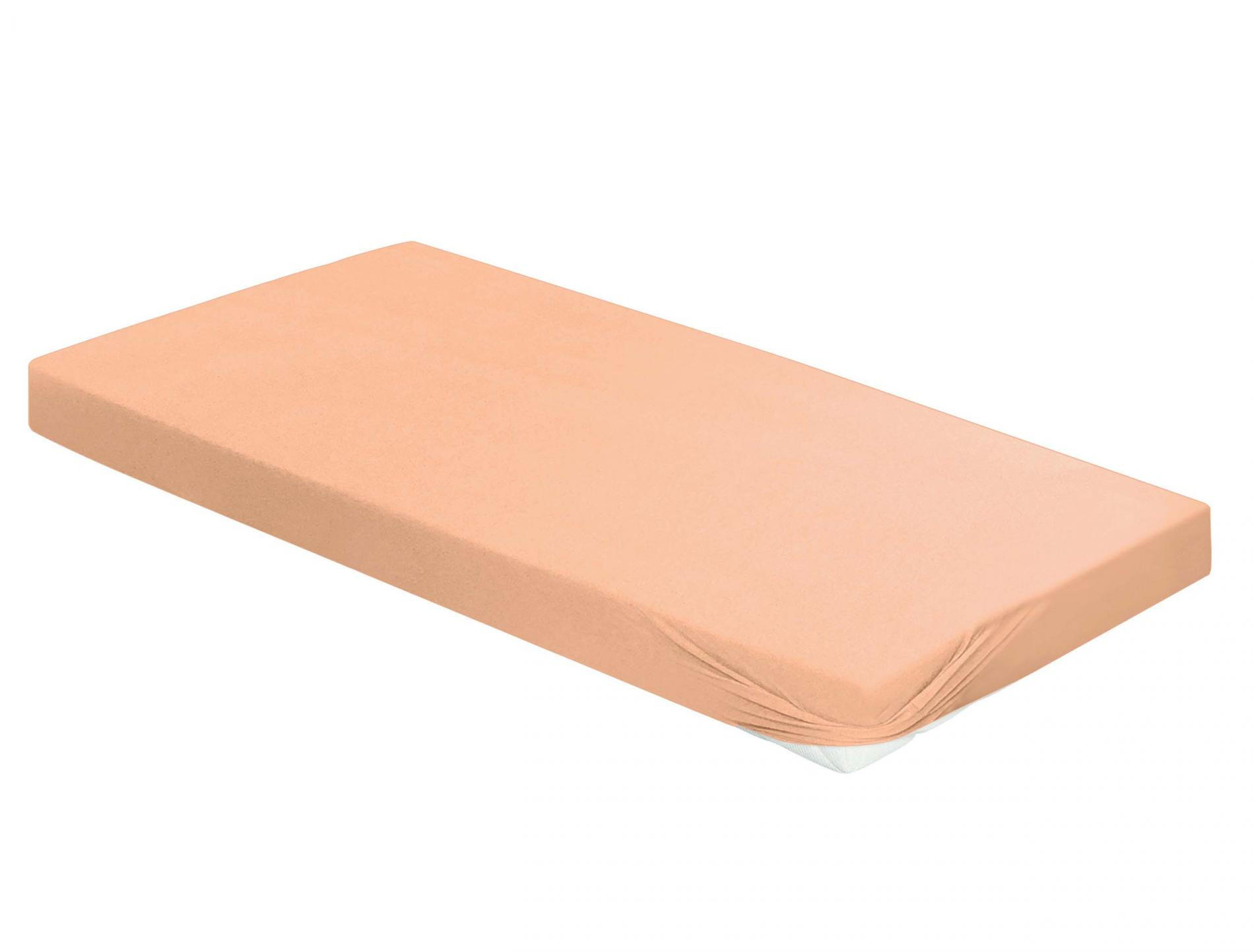 SPANNBETTTUCH ORION 0009 - Orange, Textil (190/200cm) - Irisette