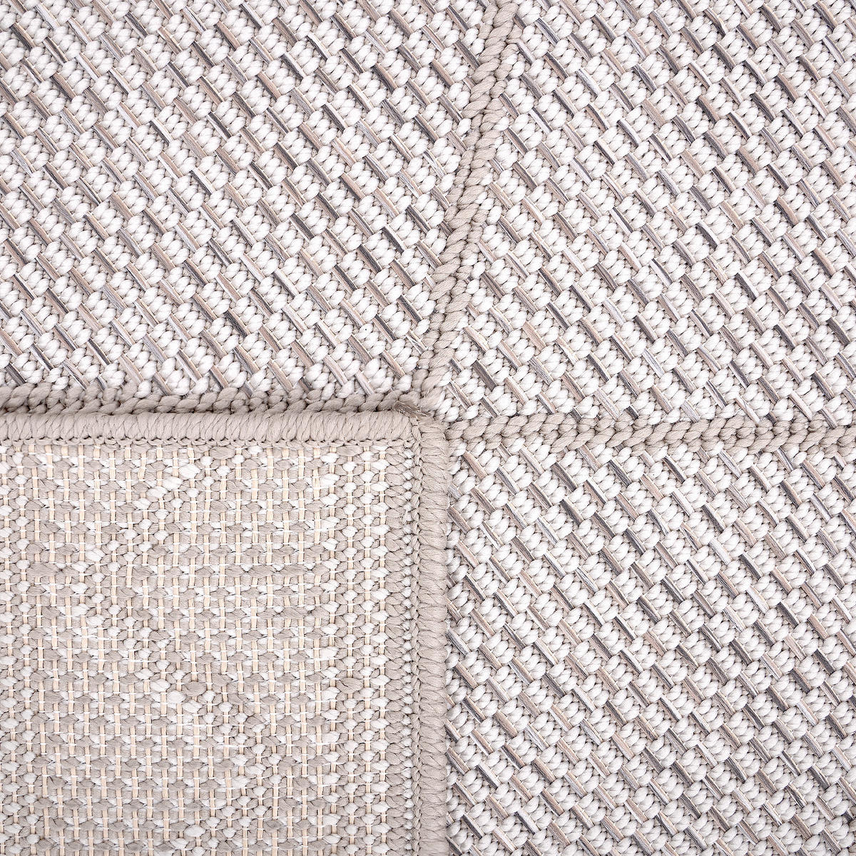 OUTDOORTEPPICH 60/100 cm Vermont 191 - Beige, Textil (60/100cm) - Paco Home