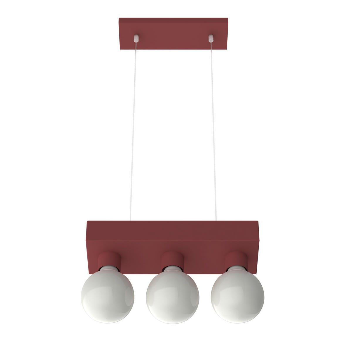 HÄNGELEUCHTE - Rot, Metall (10/30/7.5cm) - Lumicom