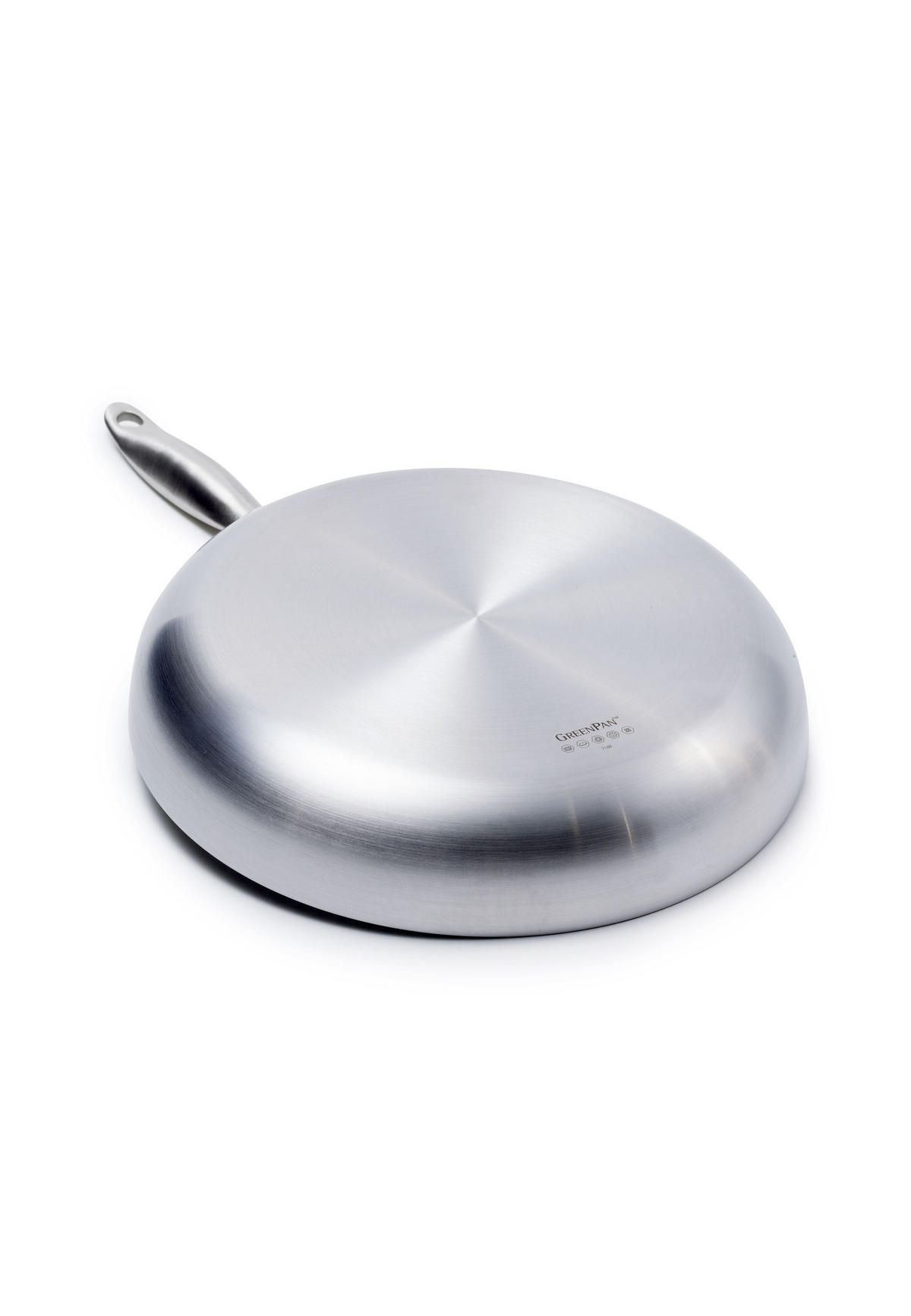 KOCHGESCHIRR-SET Venice Pro Evershine 7er Set - Silberfarben, Metall - GreenPan