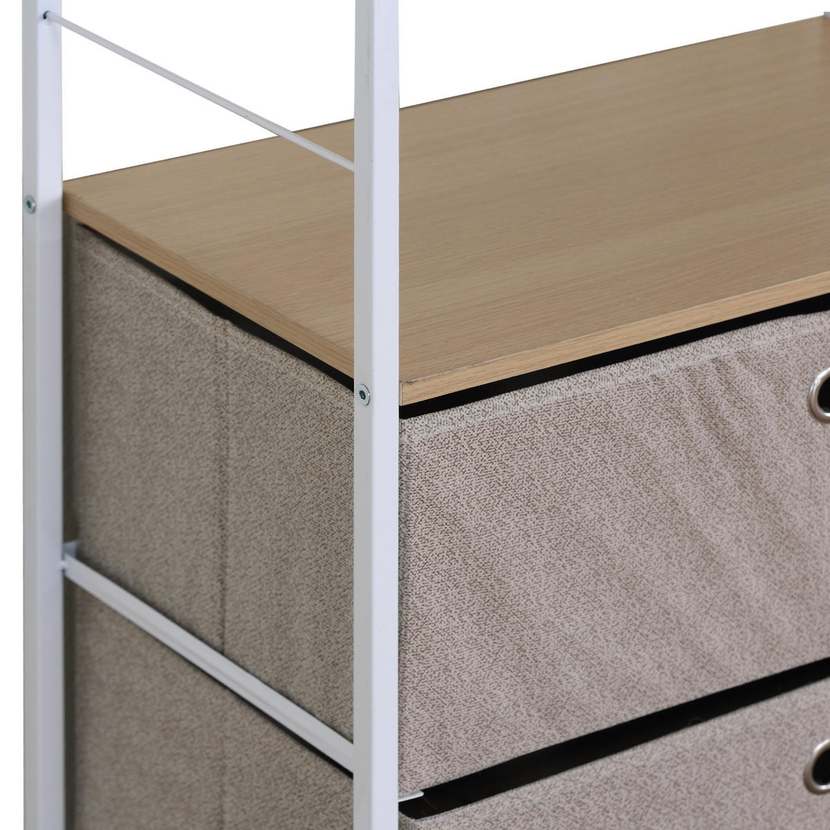 SCHRANK Weiß 30/55/85 cm - Weiß, Holz (30/85/55cm) - Mobili Rebecca