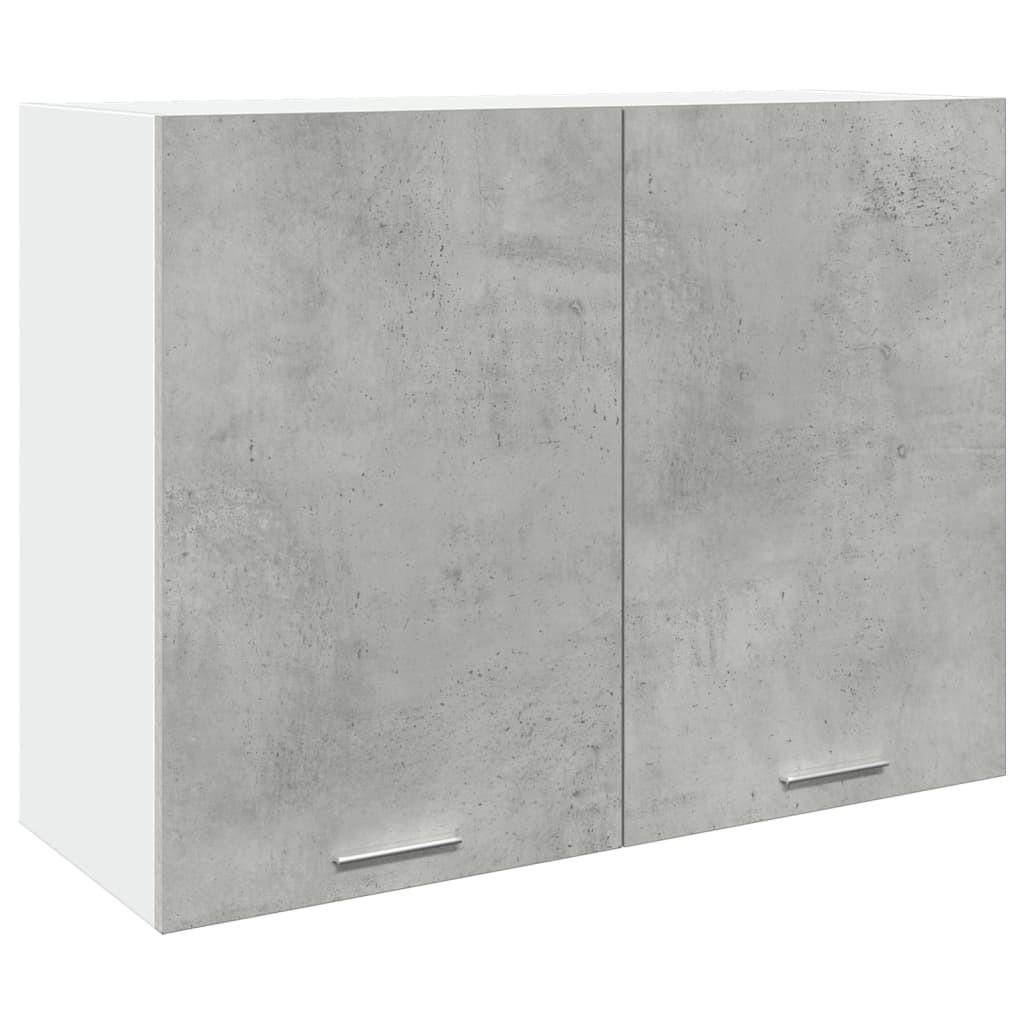 vidaXL Küchenoberschrank Hellgrau 80x60x31 cm