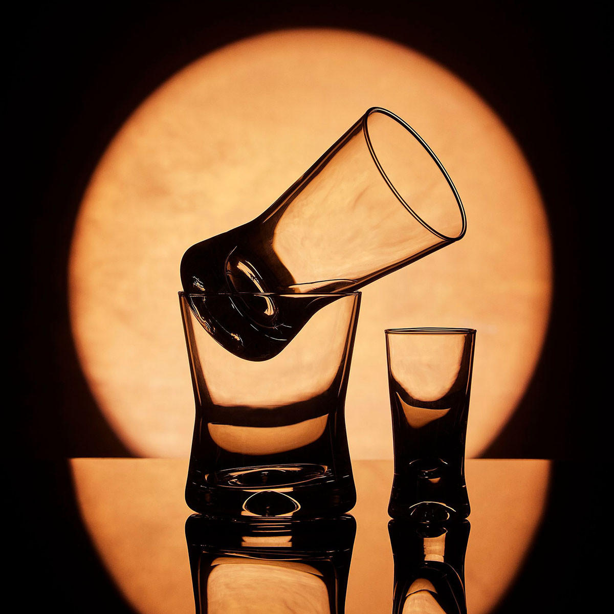 SCHNAPSGLÄSER X-Line, 6er-Set, 50 ml - Transparent, Glas (0.05L) - Krosno Glass