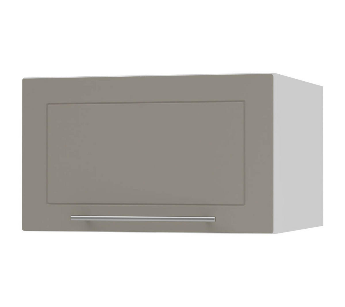 KLAPPHÄNGESCHRANK Kvantum W6B/50 Beige Matt / Weiß Matt 50 / 59 / 36cm - Beige/Weiß, Holz/Holzwerkstoff (50/36/59cm) - Feldmann-Wohnen