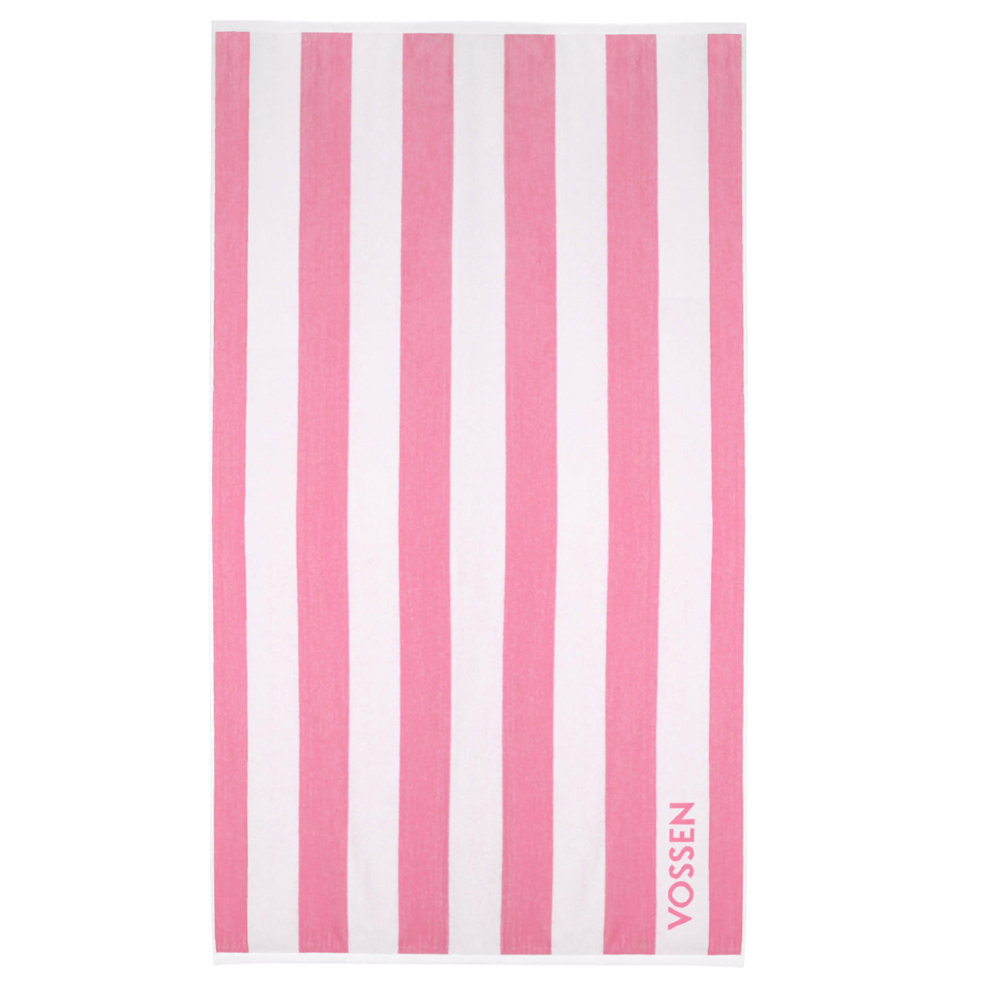 STRANDTÜCHER SIGNATURE BONBON - 0002 - Rosa, Textil (100/180cm) - Vossen