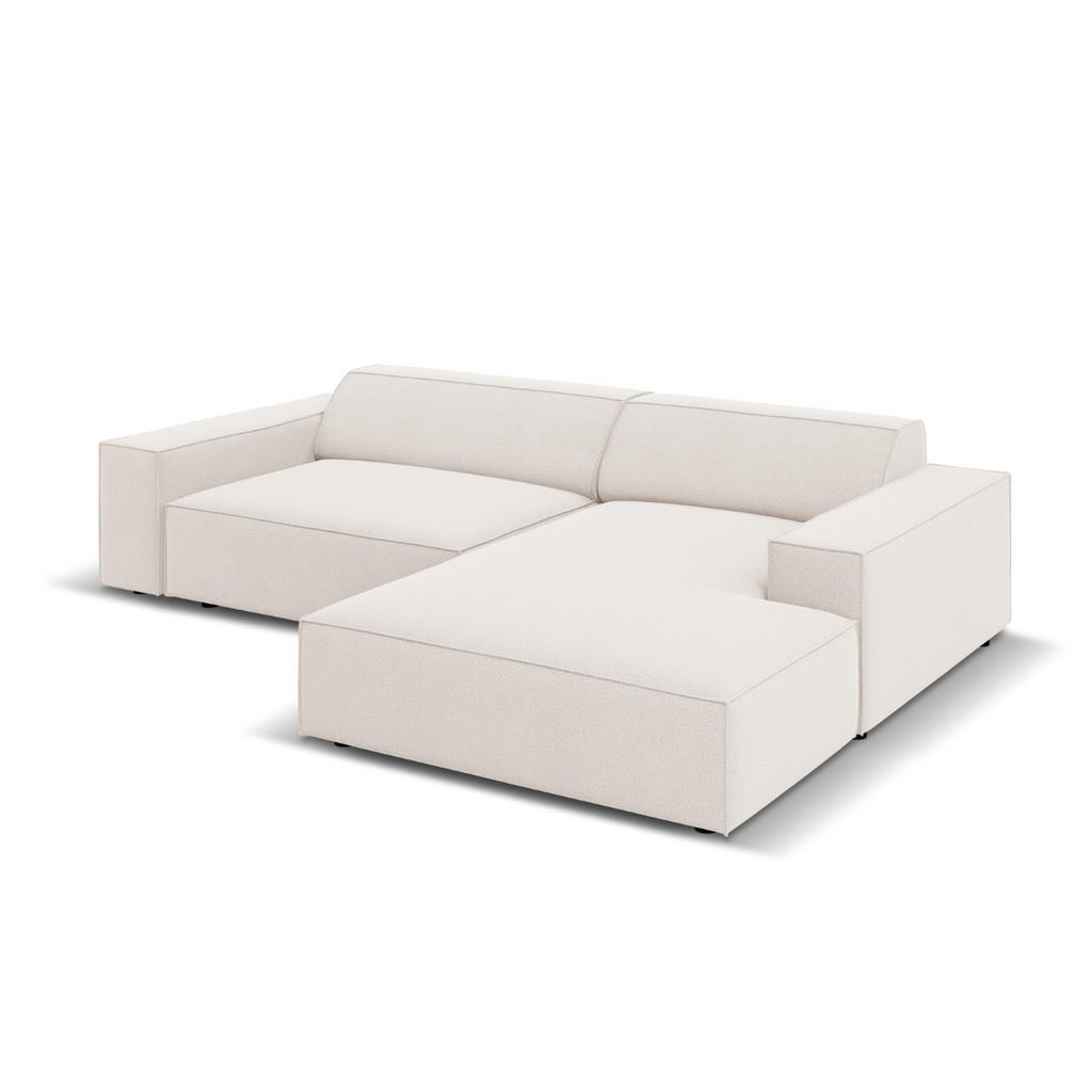 Thumbnail - Micadoni Modulares-Ecksofa, Beige, Textil, 3-Sitzer, L-Form, 224x166 cm, Hergestellt in Europa, Wohnzimmer, Sofas & Couc...