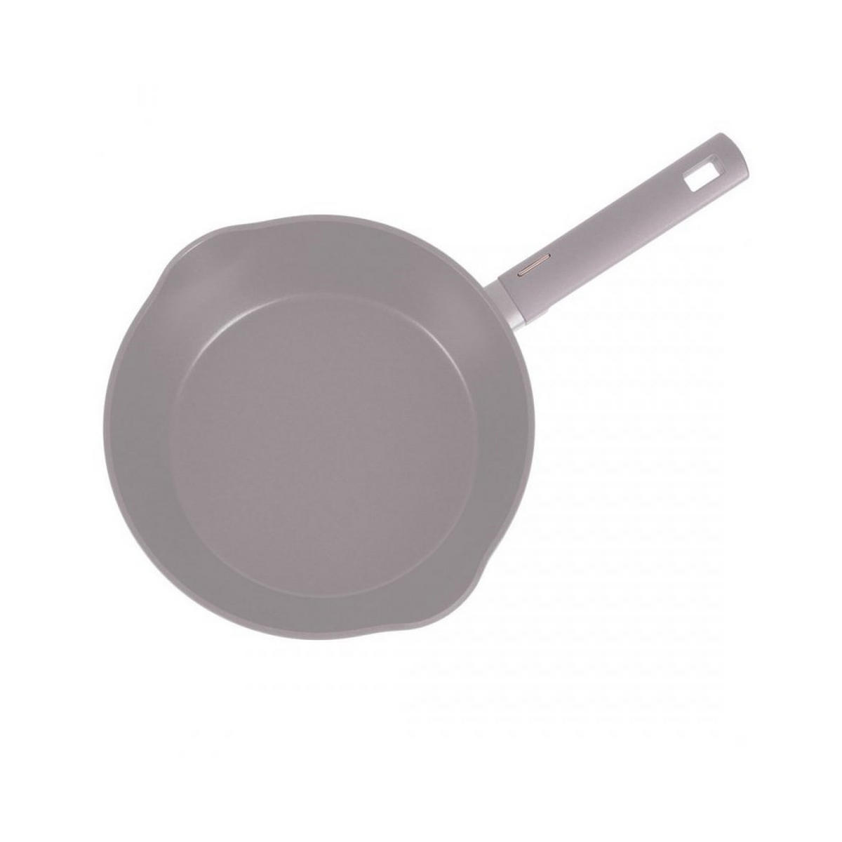 PFANNE Grau 24/24/6.5 cm BH8090 - Grau, Metall (24cm) - Berlinger Haus