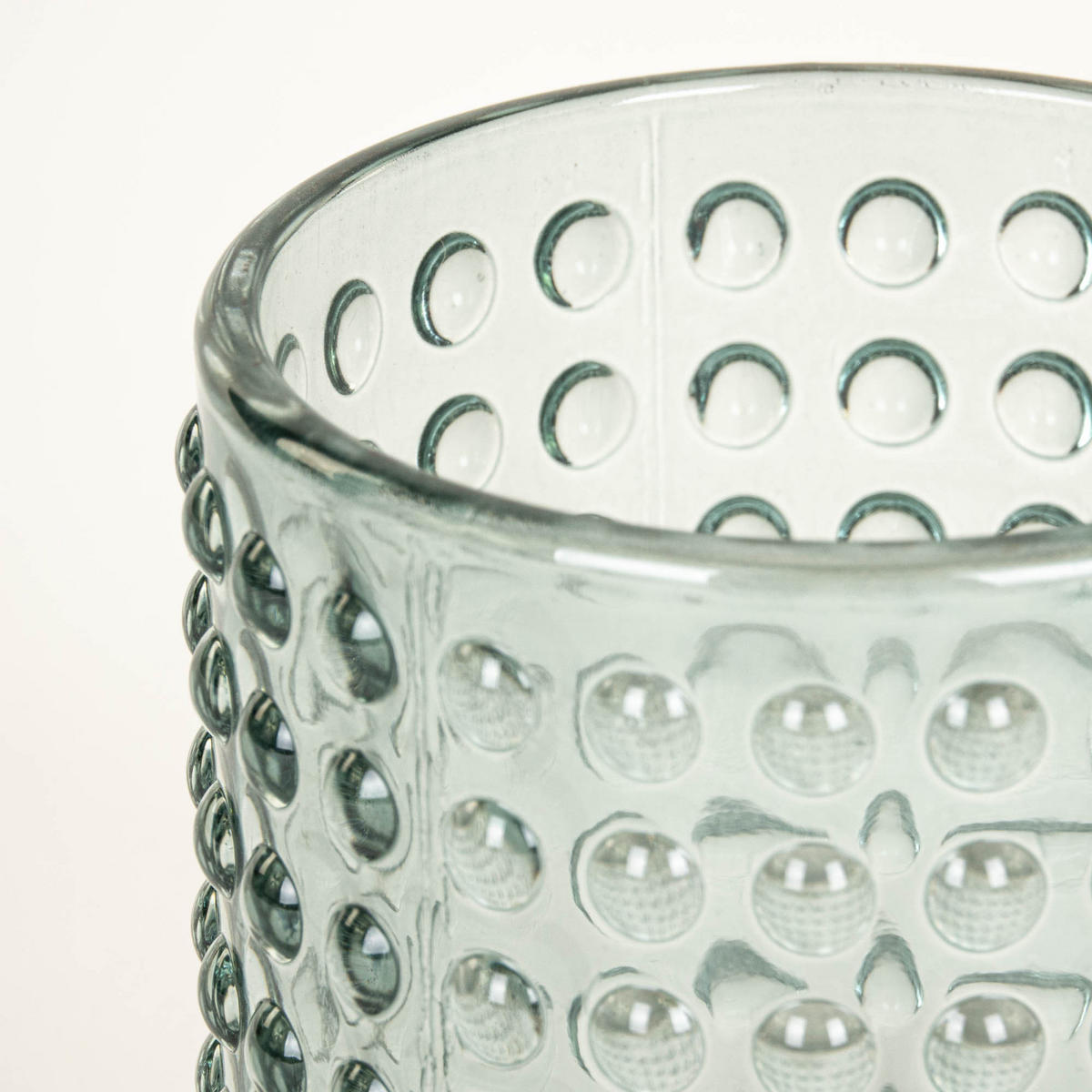 KERZENSTÄNDER Arty 7/7/7,7 cm - Grün, Glas (7/7.7/7cm) - Homea