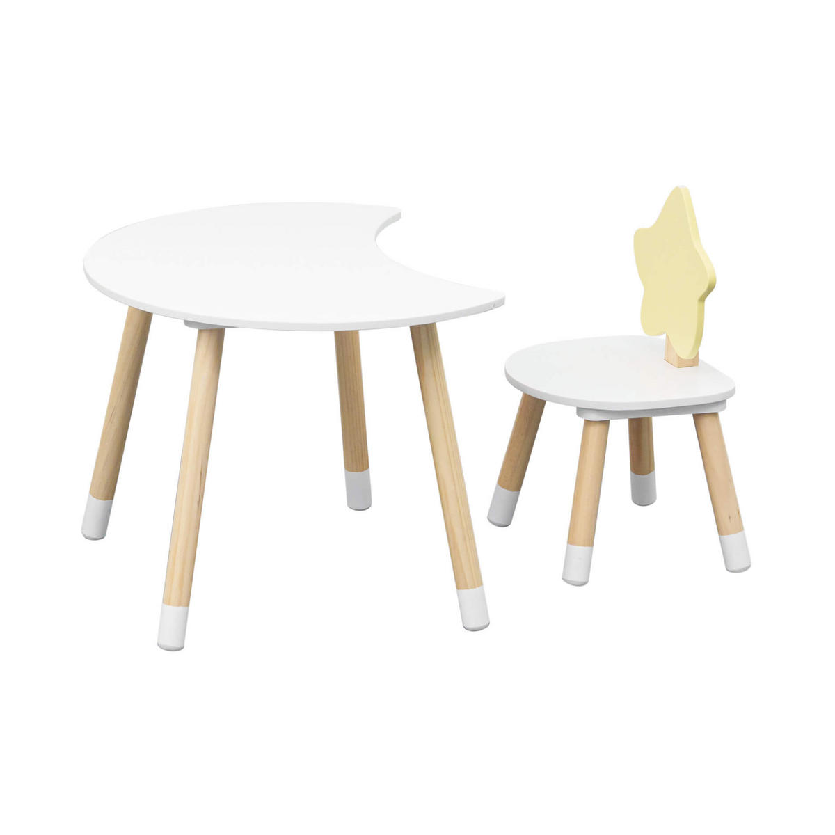 KINDERSITZGRUPPE Weiß 40/60/44 cm - Weiß, Holzwerkstoff (40/44/60cm) - Mobili Rebecca