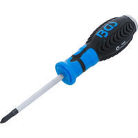 SCHRAUBENDREHER | KREUZSCHLITZ PH1 | KLINGENLÄNGE 75 MM - Multicolor, Kunststoff/Metall (1/1cm) - BGS technic