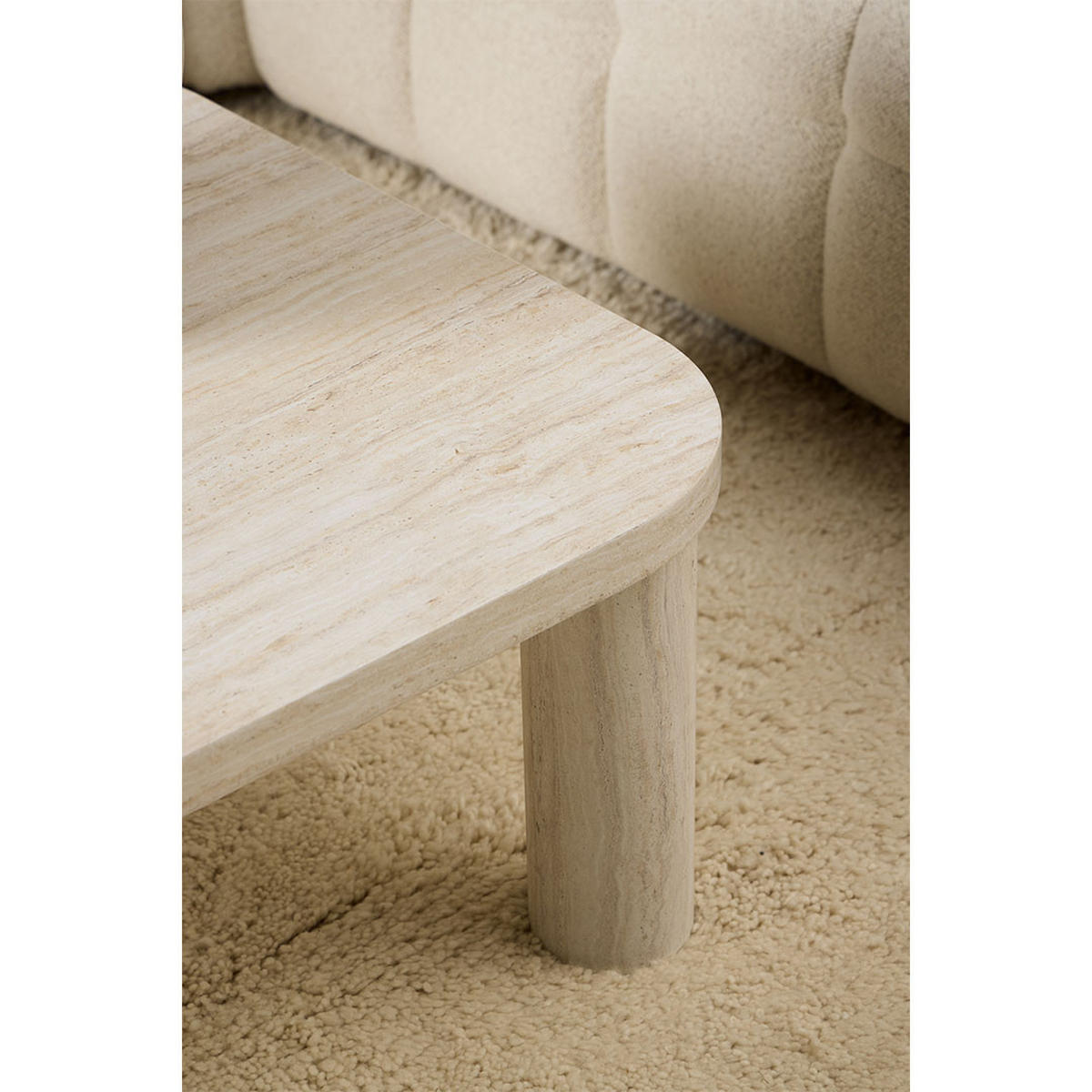 COUCHTISCH, Solano, Beige, MDF, 100 x 75 x 36 cm - Beige, Holzwerkstoff (75/100/36cm) - ebuy24