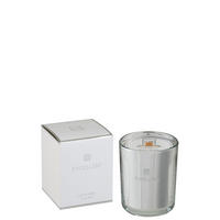 DUFTKERZE EXCELLENT - Glas - Silber - M - 80 Std. - Silberfarben, Glas/Paraffin (11/14.5cm) - J-Line