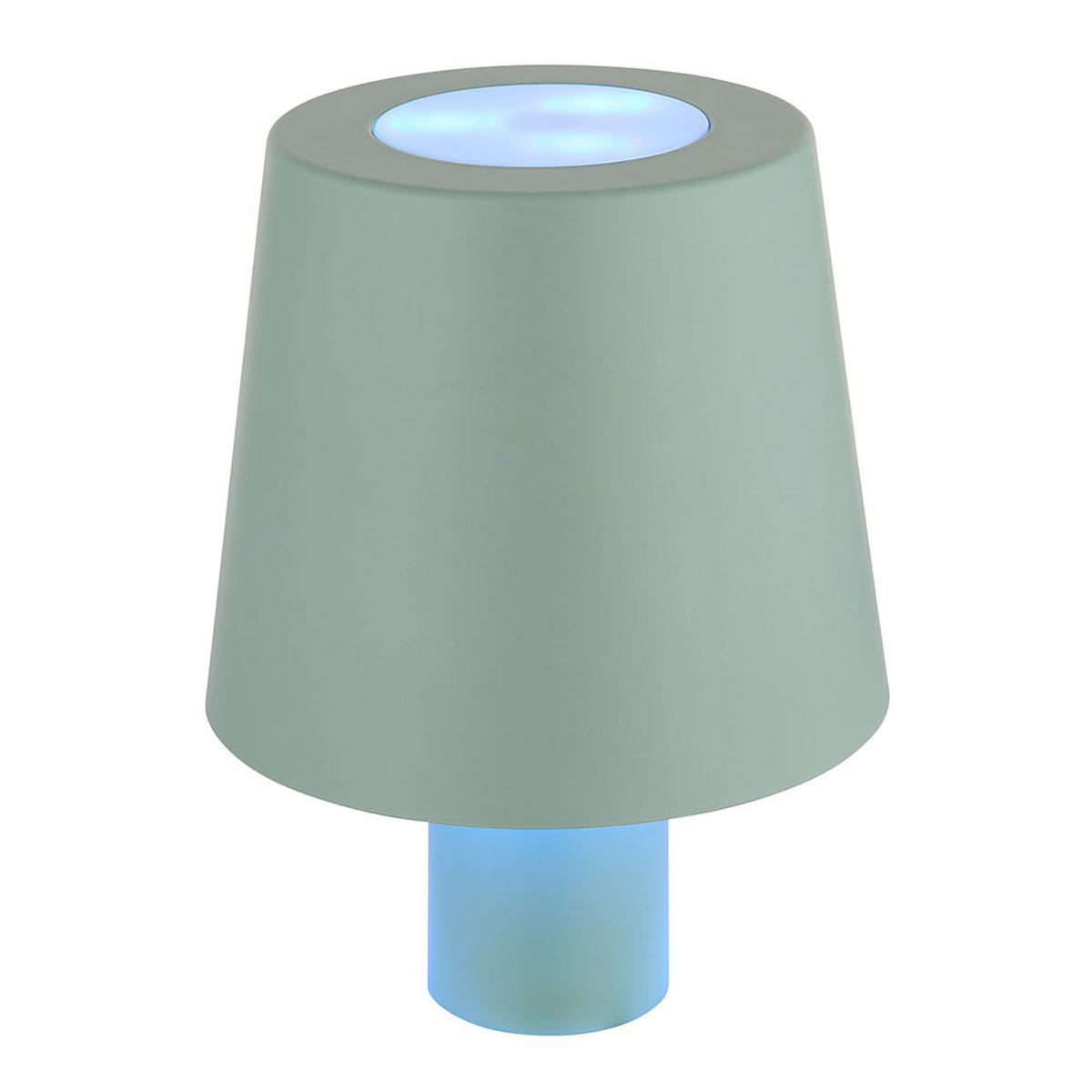 LED TISCHLEUCHTE Flaschenlampe Grün - Grün, Kunststoff (10.5/10.5/14cm) - Globo Lighting