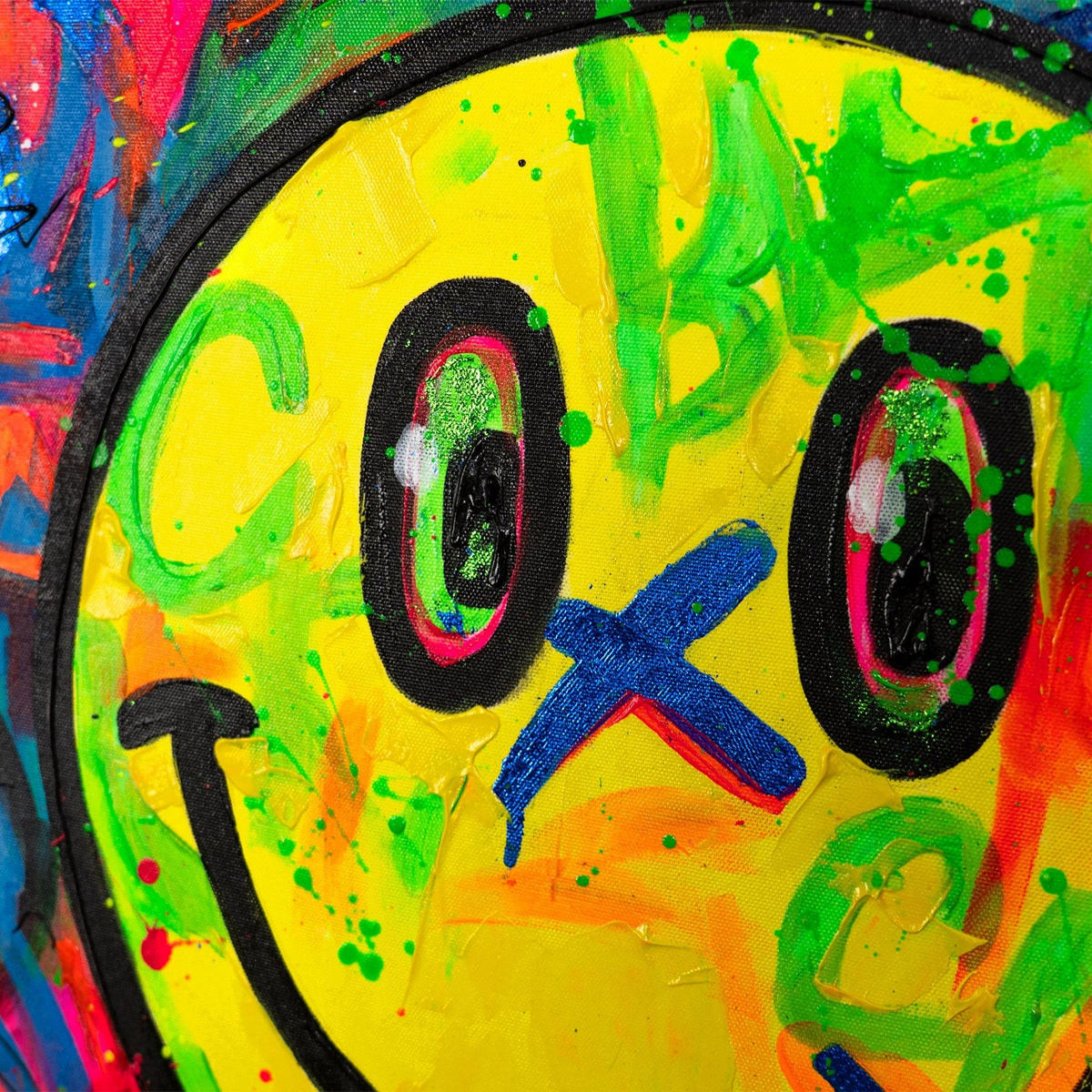 GEMÄLDE Spaß Schattenfugenrahmen Gold 160x80 cm - Goldfarben, Holz (160/80cm) - YS-art gallery
