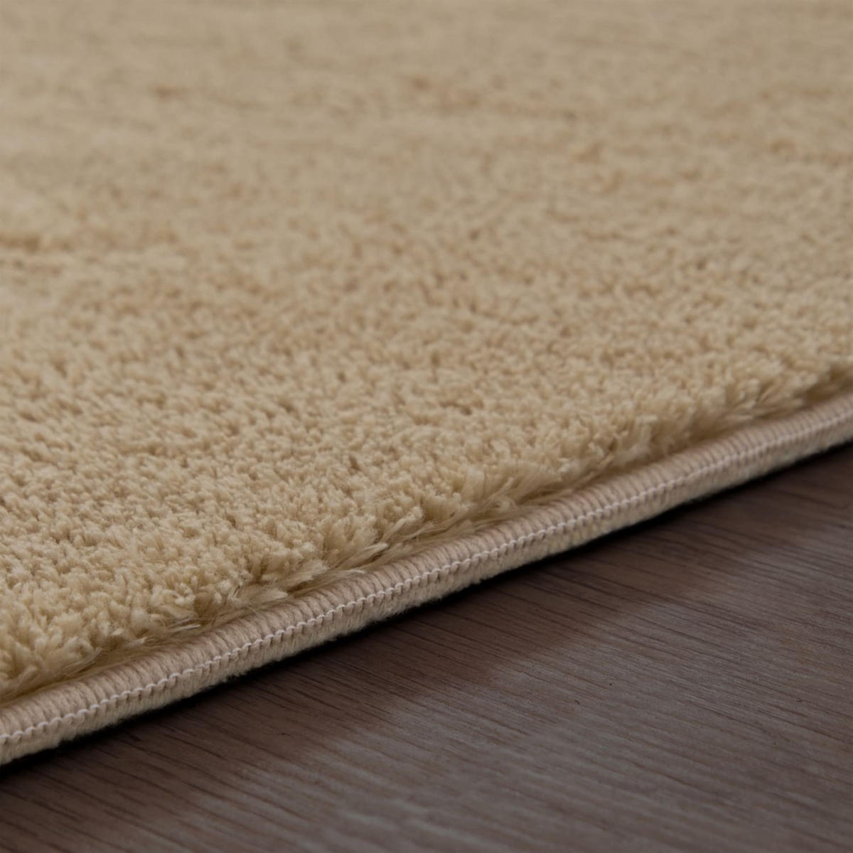TEPPICH Kurzflor waschbar Unifarben Wohnzimmer schmutzabweisend Natur Rechteckig 200x280 - Naturfarben, Textil (200/280cm) - KADIMA DESIGN