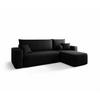 ECKSOFA Agepo In Curio - Schwarz, Holzwerkstoff/Textil (250/150cm) - Fun Möbel