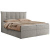 BOXBETT PREMIUM 10 160/200 Hellgrau Struktur - H3 - Hellgrau, Holz/Textil (160/200cm) - MKS